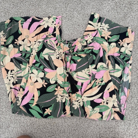 Roxy Damen Tropical Rhythm Pants Palm Song - Picture 4 of 7